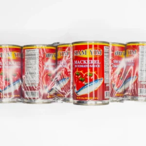 ปลาแมคเคอเรลกระป๋องในซอสมะเขือเทศ ยี่ห้อสยามจิม