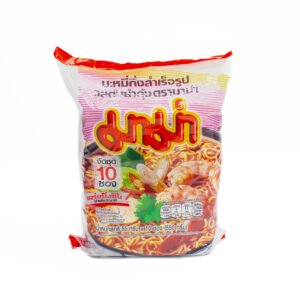 บะหมี่กึ่งสำเร็จรูปรสต้มยำกุ้ง (เส้นเล็ก)