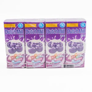 เครื่องดื่มโยเกิร์ตนี้คือ Dutch Mill 4in1 รสบลูเบอร์รี่