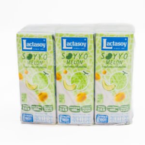 เครื่องดื่มนมถั่วเหลืองรสเมล่อน Lactasoy Soyyo