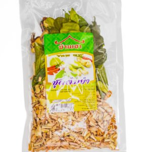 ชุดเครื่องเทศสำหรับต้มยำ ประกอบด้วยตะไคร้แห้งและมะกรูดแห้ง