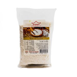 ไข่มุกสาคูเม็ดเล็กสีขาว