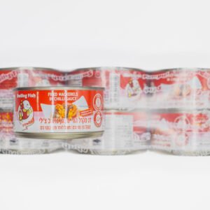 ปลาแมคเคอเรลกระป๋องทอดในซอสพริก ยี่ห้อ